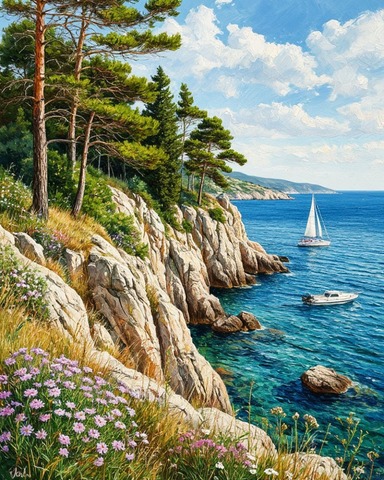 Картина по номерам 