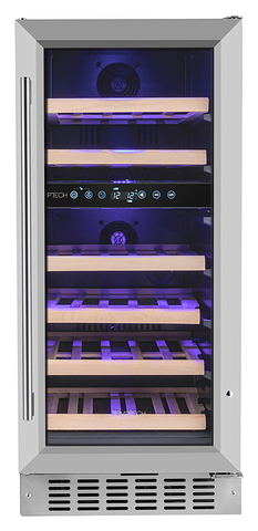 Винный шкаф Temptech Premium WPQ38DCS нерж. сталь