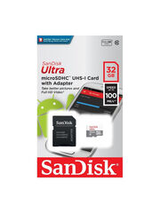 Карта памяти Sandisk Ultra MicroSDHC 32GB cl.10 до 100MB/s