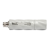 MikroTik GrooveA 52 ac with Nmale connector, 720MHz CPU, 64MB RAM, 1 x Gigabit LAN, 1 x built-in high power 2.4/5GHz 802.11a/b/g/n/ac wireless, RouterOS L4, plastic case, mounting loops, PoE, PSU, Omn