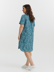 4630 Туника на пуговицах