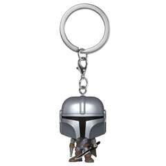 Брелок Funko POP! Star Wars: The Mandalorian (with Black Sword)