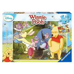 Пазл"Весёлый день с Пухом"2х20