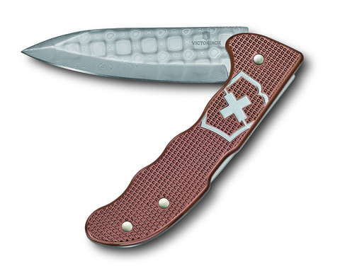 Нож складной Victorinox Hunter Pro Alox Copper Brown Damast LE 2020 (0.9410.J20)