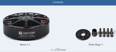T-Motor MN8017 KV120
