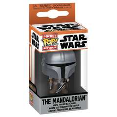 Брелок Funko POP! Star Wars: The Mandalorian (with Black Sword)