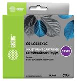 Картридж струйный Cactus CS-LC525XLC голубой (14.4мл) для Brother DCP-J100, J105, J200