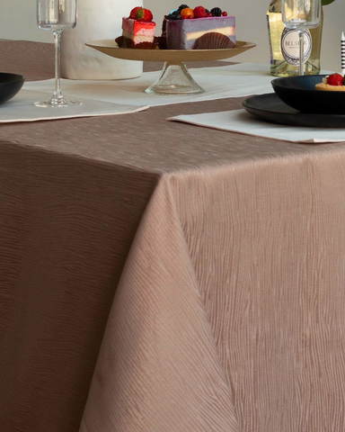 Скатерть 140х180 Sofi De MarkO Джинни кофейная