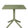 Пластиковый стол Clip 80х80 см агава