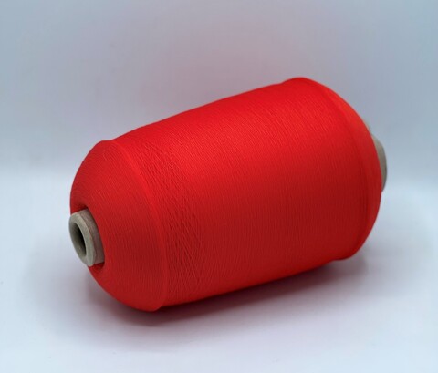 Kyoritsu (пр.Япония),art-Angel yarn 1/60 6000м/100гр,100%Полиамид (Эластан),цвет-Красный арт.20603