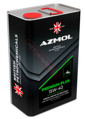 AZMOL Premium Plus 15W40 SJ/CF 4л. мин. (4)