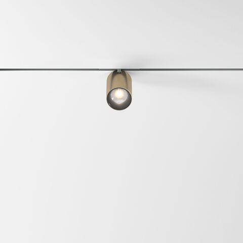 Магнитный трековый светильник Elektrostandard Mini Magnetic 5W 3000K 85202/01 латунь/черный