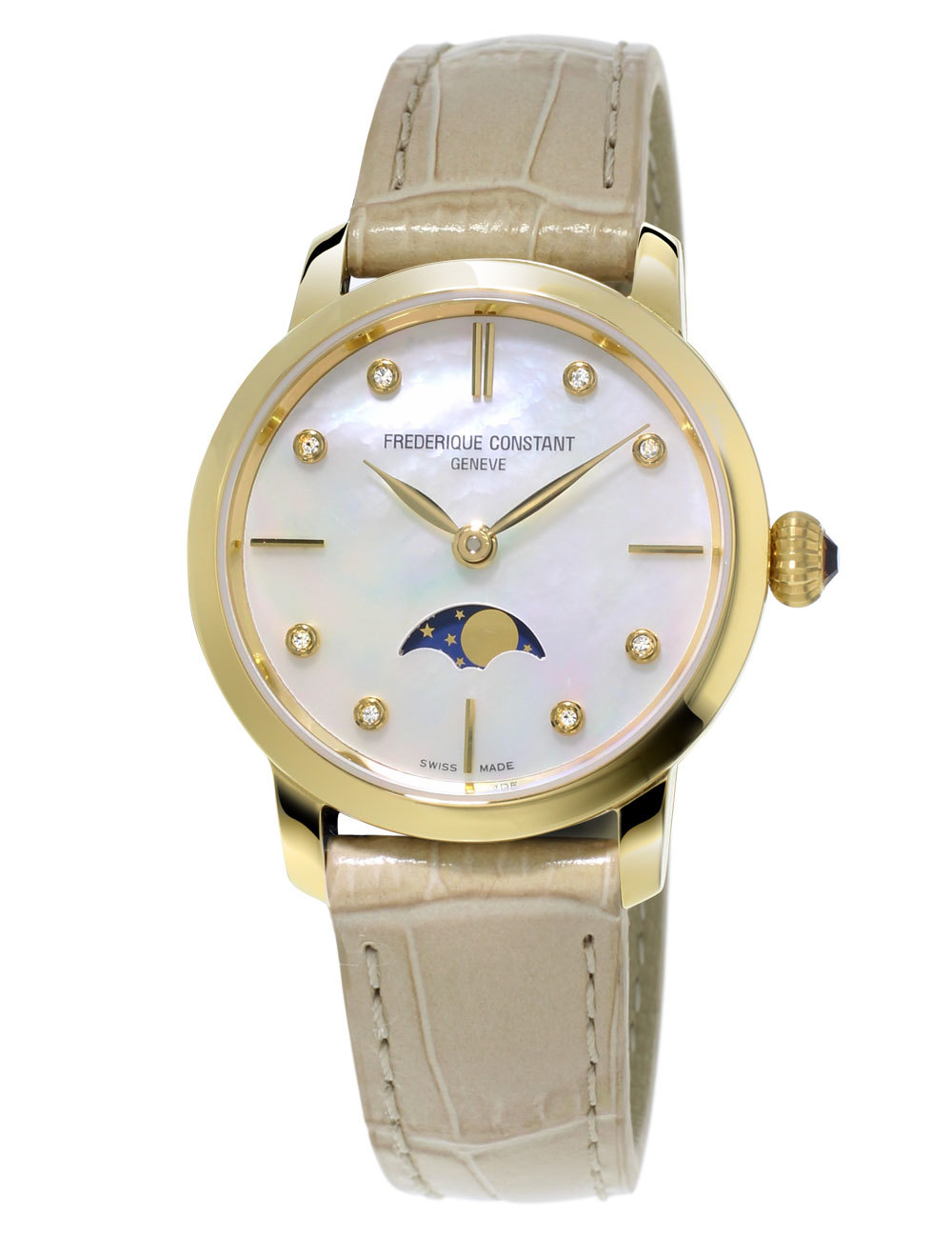 Часы женские Frederique Constant FC-206MPWD1S5 Slimline Ladies