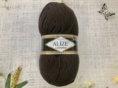 Пряжа ALIZE "Lana Gold Classic". 26 коричневый