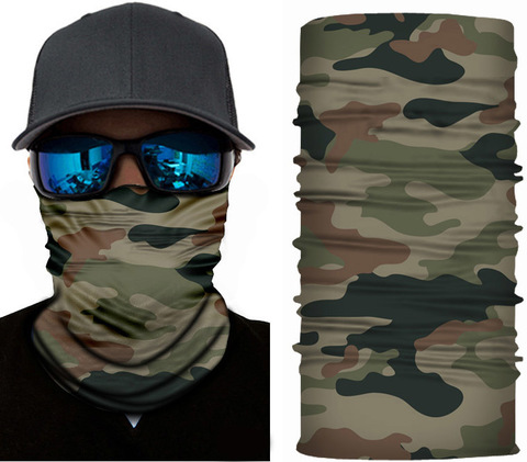 Картинка бандана-труба Skully Wear Tube camo s44 - 2