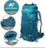 Картинка рюкзак туристический Nevo Rhino Advance 65+5 black - 16