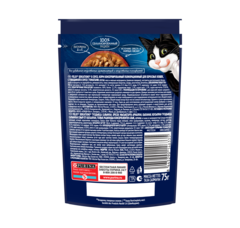 Felix Sensations Sauce Surprise пауч для взрослых кошек говядина томат 75 г