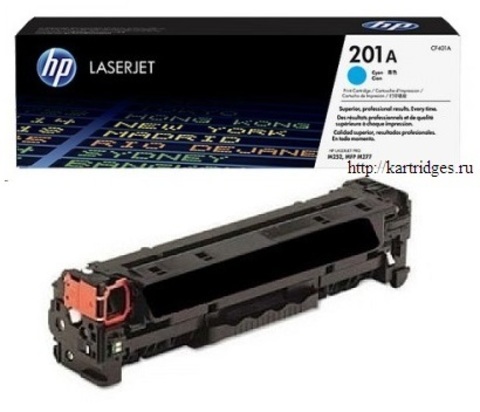 Картридж Hewlett-Packard (HP) CF401A №201A