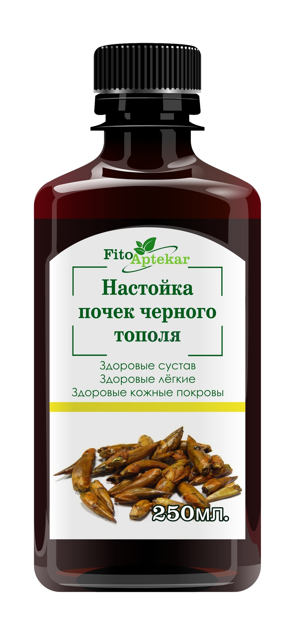 Настойка почек черного тополя, 250 мл купить с доставкой | Интернет ...