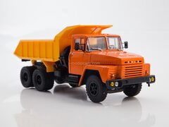 KRAZ-251B dump truck orange-yellow 1:43 Legendary trucks USSR #58