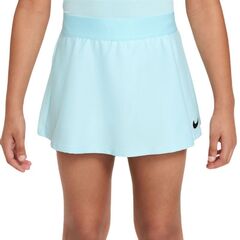 Детская теннисная юбка Nike Girls Court Dri-Fit Victory Flouncy Skirt - glacier blue/white