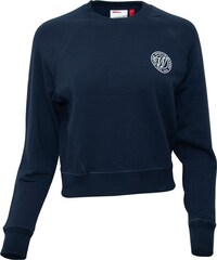 Женская теннисная куртка Wilson Sideline Crew - classic navy