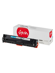 Картридж Sakura CE321A (128A) для HP LJ CP1525N/LJ CP1525NW, голубой, 1300 к.