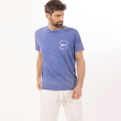 Футболка Bowery NYC "La Fayette" Vintage Acid Sea