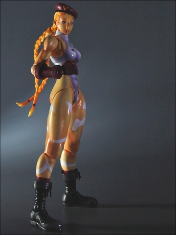 Super Street Fighter IV Play Arts Kai Figure - Cammy White