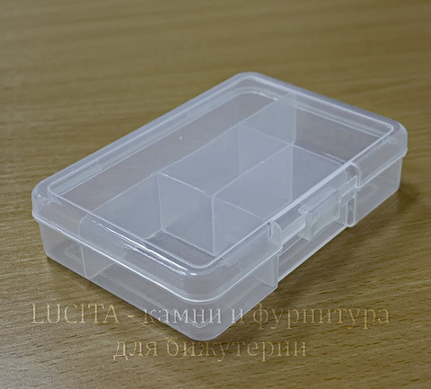 Пластиковый контейнер прямоугольный 143х98х33 мм