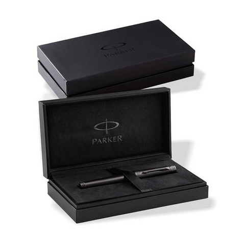 Ручка перьевая Parker Premier Monochrome Black Edition PVD F563, F (S0930500)