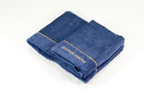 Набор полотенец 5шт Borbonese Classic Avio 258 синий