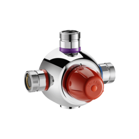 Delabie 731055 Термостатический смеситель  PREMIX SECURIT 190, М1"1/2  190 л/мин