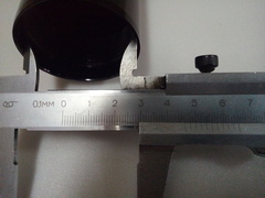 Внешний стакан пера вилки для Honda CBR929RR / CBR954, черный