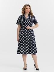 4536 Халат на пуговицах