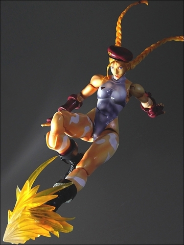 Super Street Fighter IV Play Arts Kai Figure - Cammy White