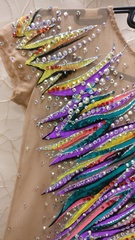 Купальник для художественной гимнастики б/у р.32