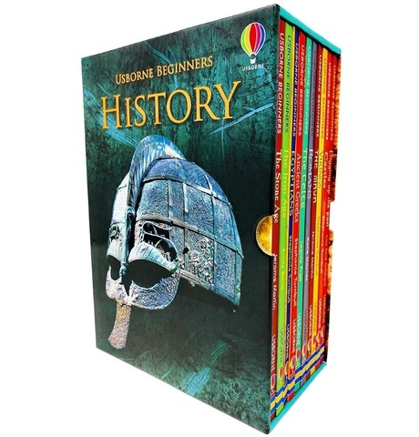 Usborne Beginners History 10 Books Collection