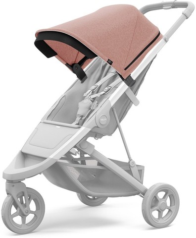 Картинка капюшон для коляски Thule Spring Canopy Misty Rose Melange - 2