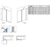 Radaway 10009140-01-01L NES PND II 140 Left хром