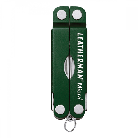 Мультитул Leatherman Micra 65 mm, 10 функций, зелёный (64350181N)