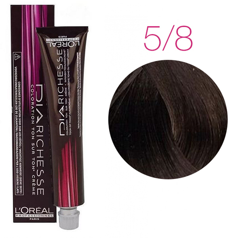 L'Oreal Professionnel Dia Richesse 5.8 (Светлый шатен мокка) - Краска для волос