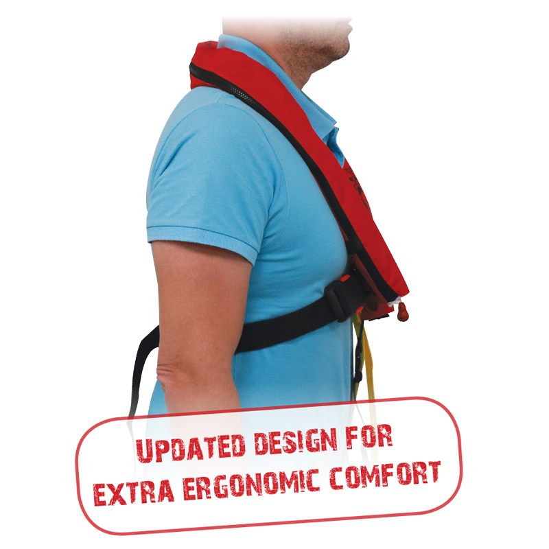 Sigma Inflatable Lifejacket 170N, ISO 12402-3, manual