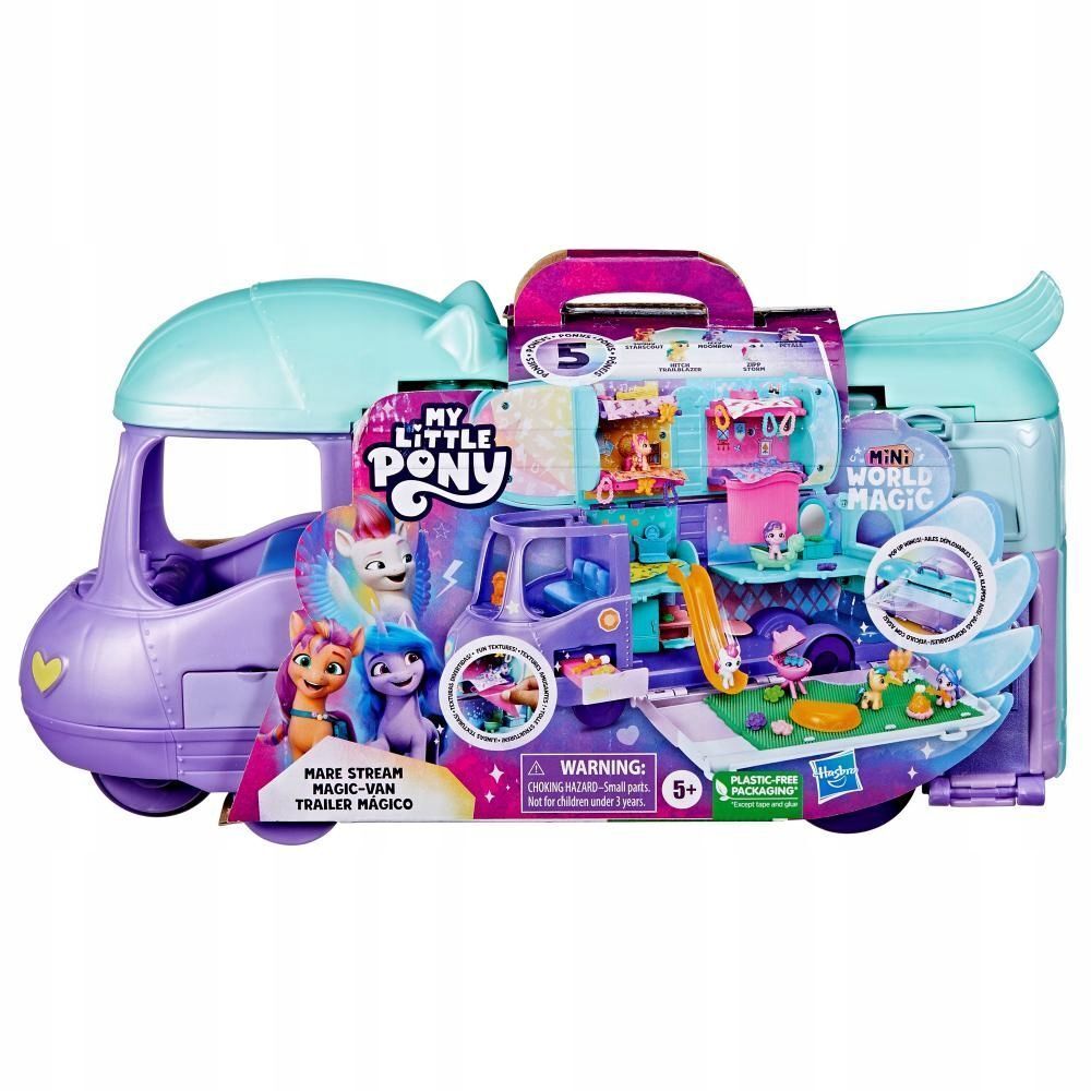 Фигурки My Little Pony - Набор волшебный пони-автобус Mini World Magic Pony  Bus + 5 фигурок F7650 купить в Москве | Доставка по России.