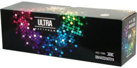 Картридж лазерный цветной ULTRA 125A/128A/131A CB541A/CE321A/CF211A голубой (cyan), до 1800 стр - купить в компании MAKtorg
