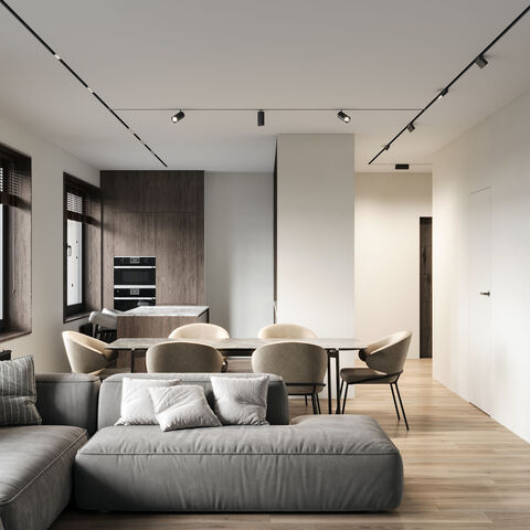 Магнитный трековый светильник Elektrostandard Slim Magnetic 12W 2700-6500K Dim SL02 85192/01 черный