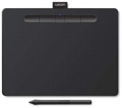 Графический планшет Wacom Intuos Medium CTL-6100WLK-N черный