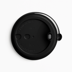 Крышка 80мм ЧЕРНАЯ с клапаном ПП Покров. Полимер 50 рук./1000 шт кор.