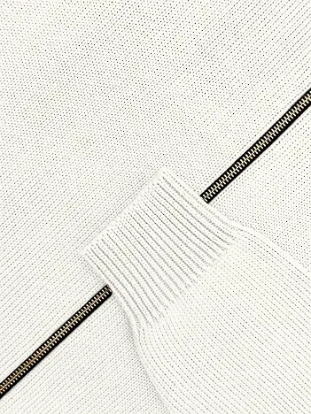 Толстовка на замке из шелка