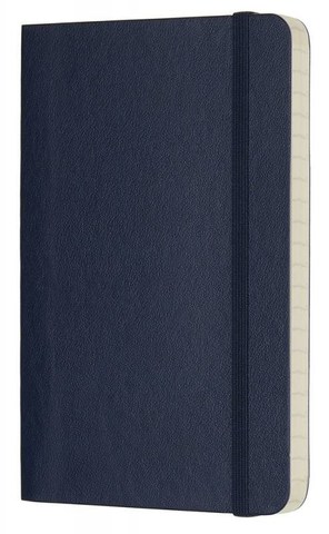 Блокнот Moleskine Classic Soft, цвет синий, в линейку